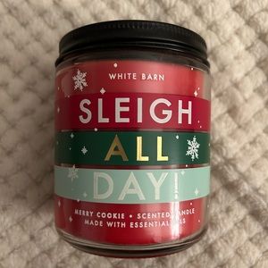 Merry Cookie single wick BBW candle, never burned